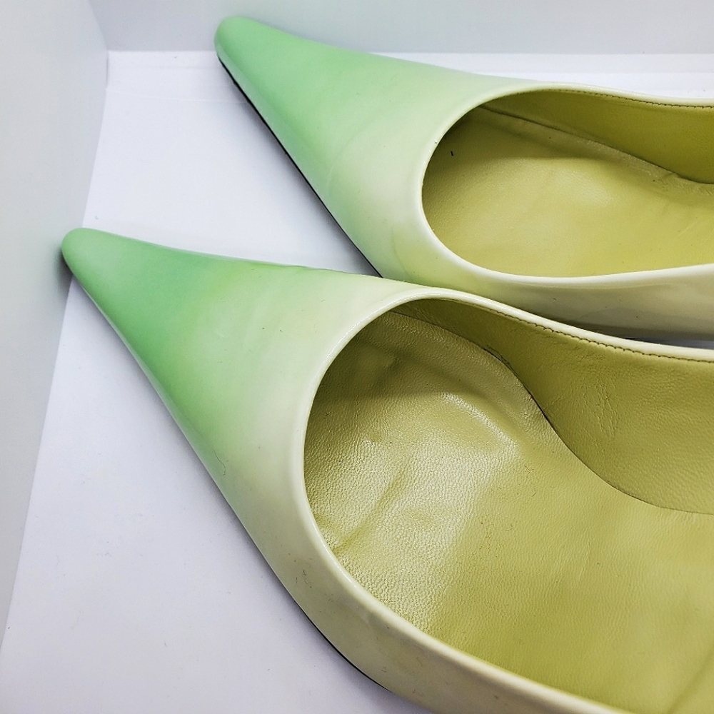 Green Ombre heels- Melian Spain